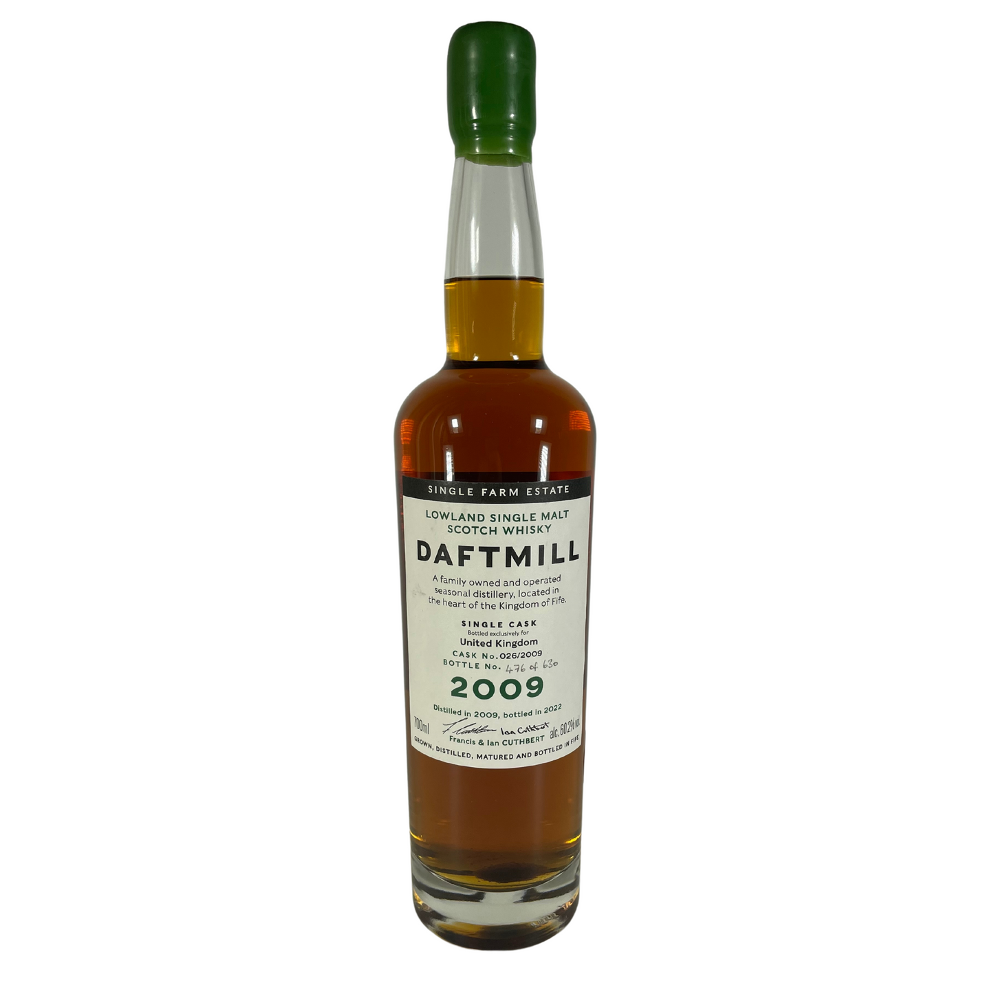 Daftmill 2009 Single Cask. #026