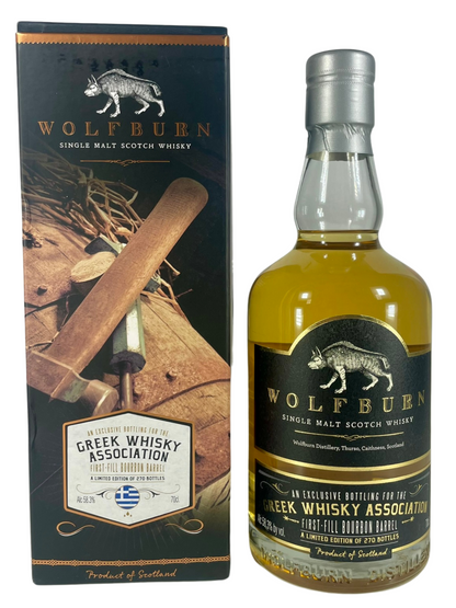 Wolfburn 2015 Single Cask #201 - Greek Whisky Association