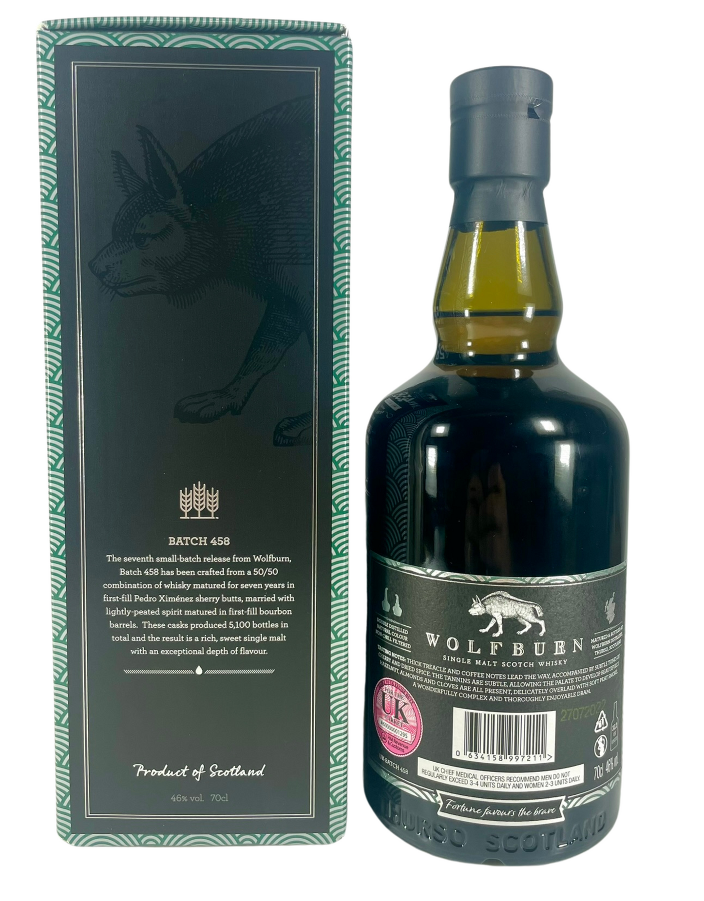 Wolfburn Small Batch Limited Release #458