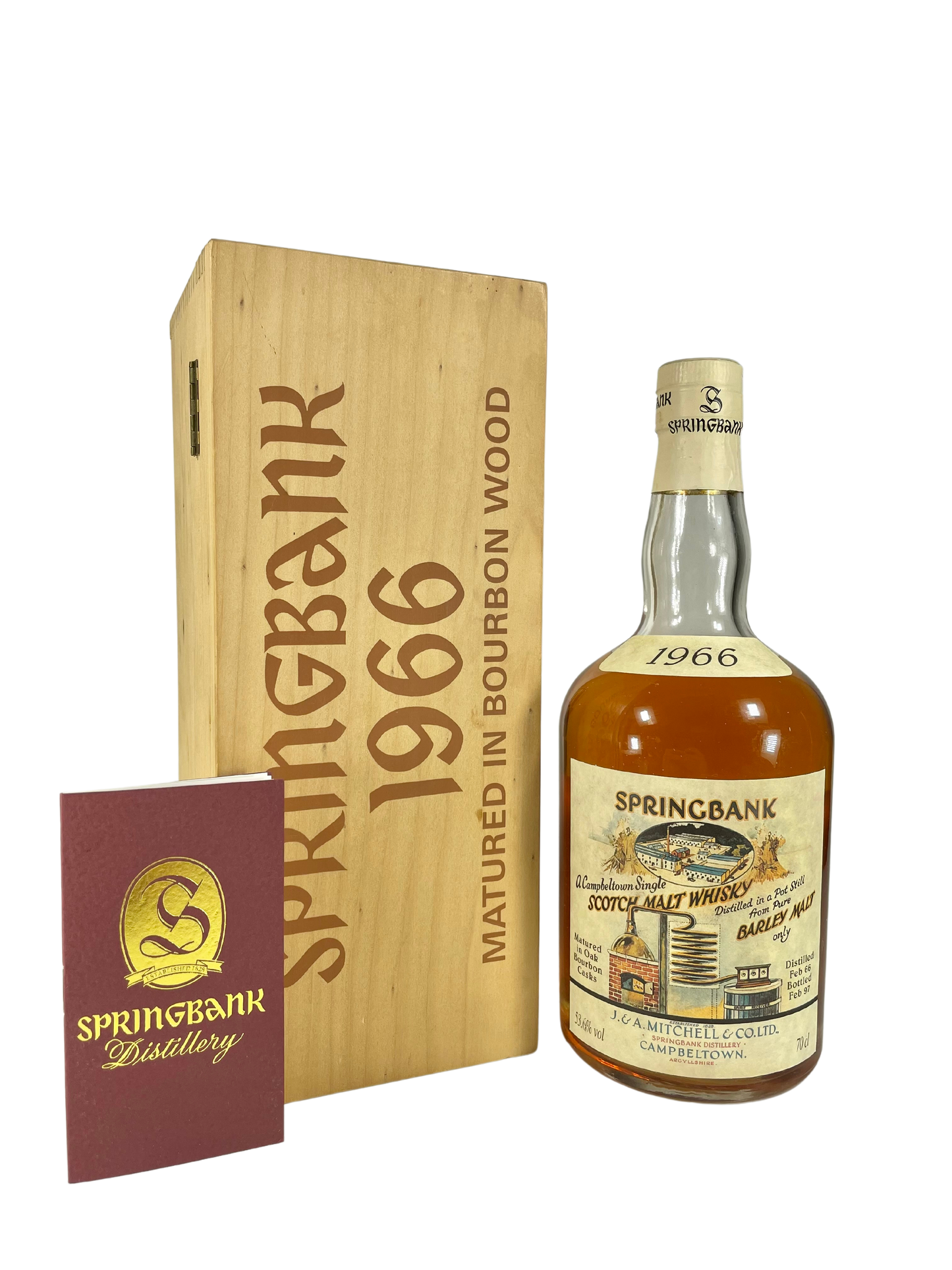 SPRINGBANK 1966 31 YEAR OLD LOCAL BARLEY - SINGLE CASK #477