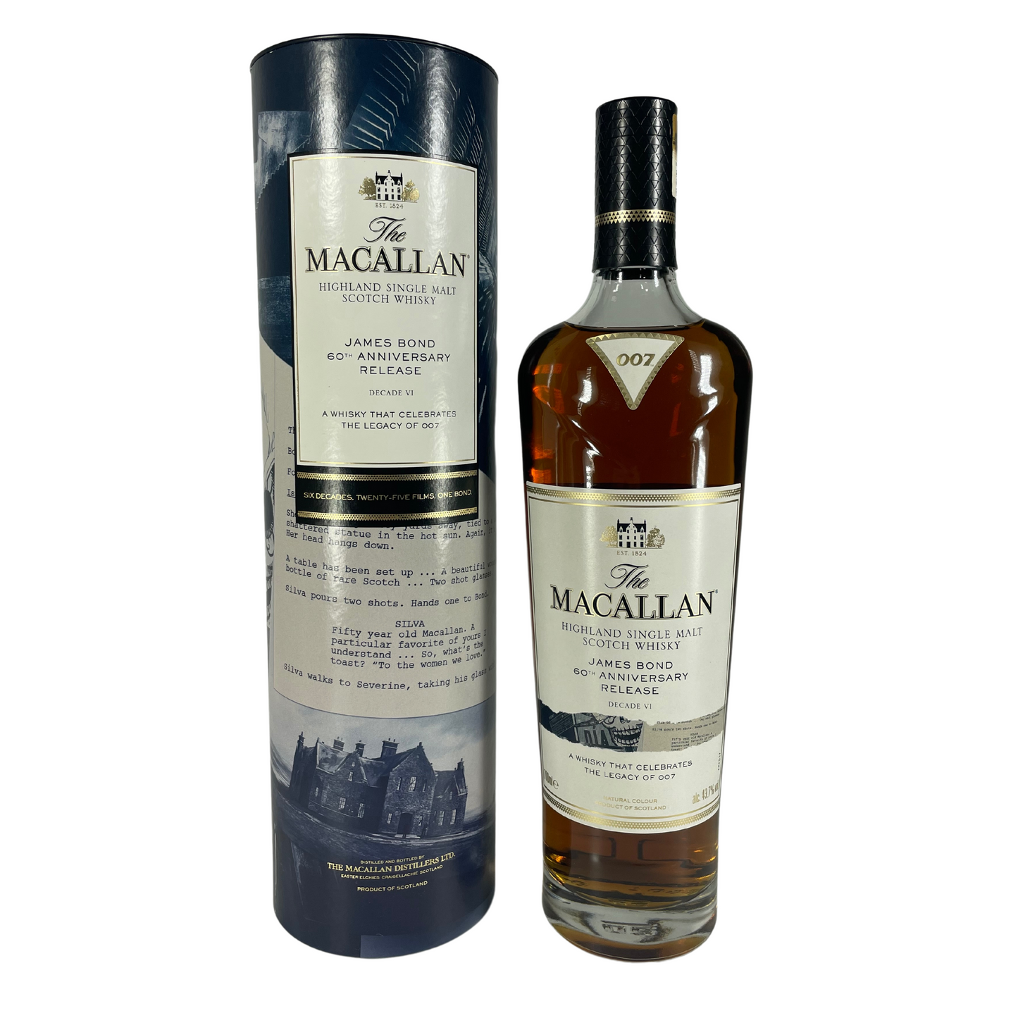 Macallan James Bond 60th Anniversary Release - Decade VI