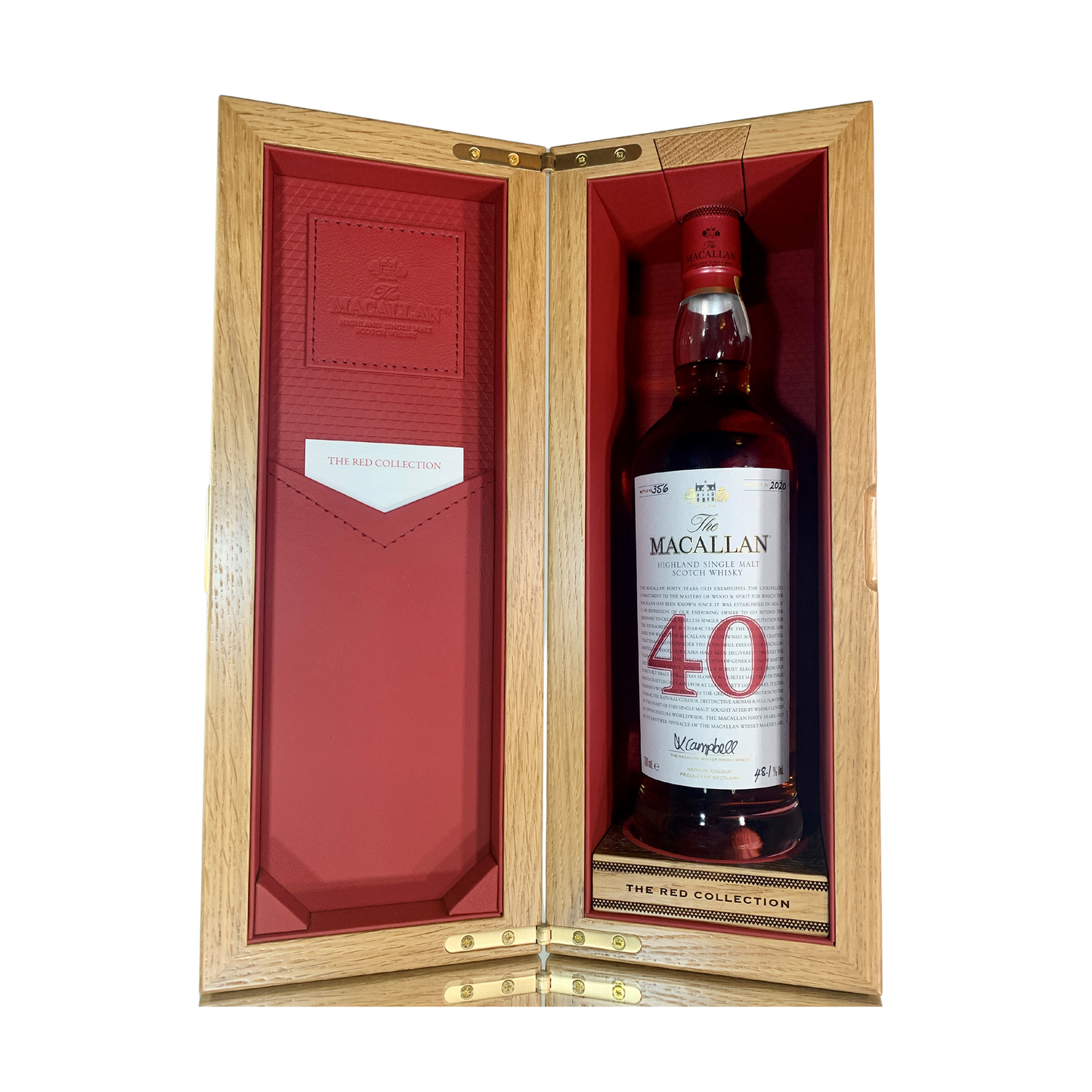 Macallan 40 Year Old Red Collection (2020 Release)