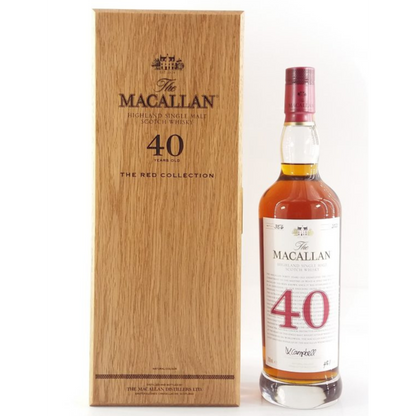 Macallan 40 Year Old Red Collection (2020 Release)