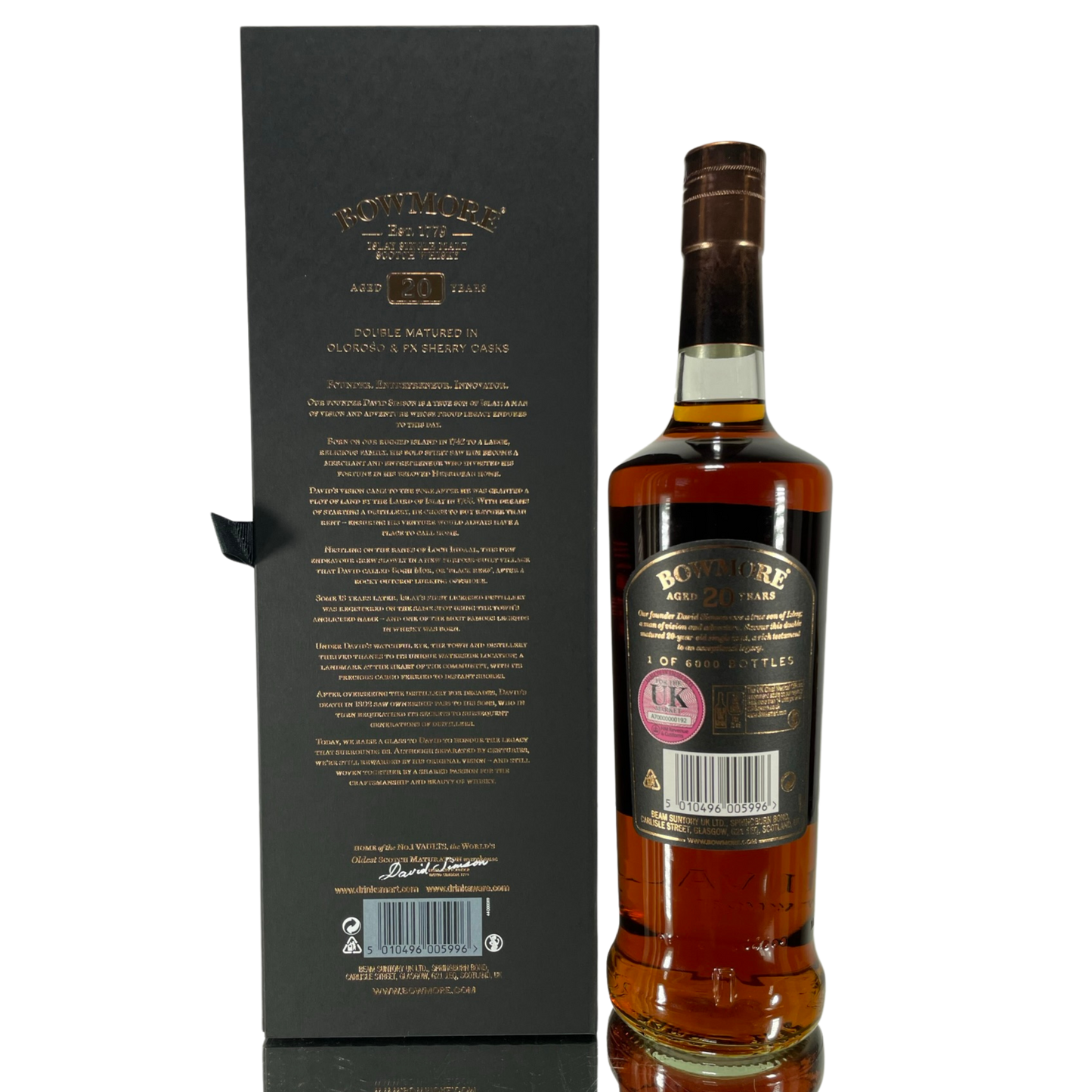 Bowmore 20 Year Old - David Simson Distillery Exclusive