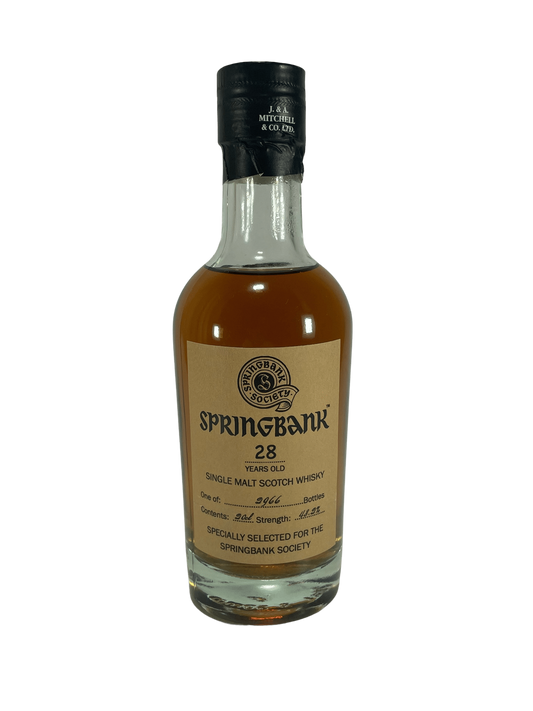 Springbank 28 Year Old Springbank Society 20cl