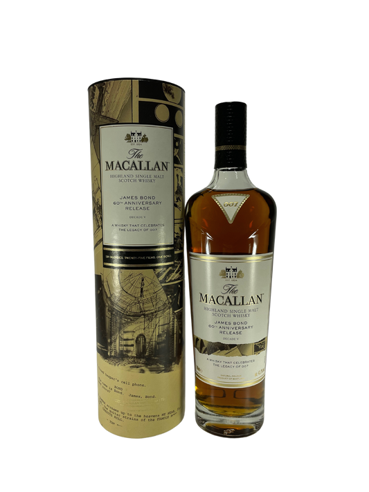 Macallan James Bond 60th Anniversary Release - Decade V